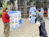 成都市新都区石板滩街道东风社区关工委开展老年人防电信诈骗主题宣传活动