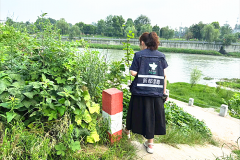 <b>成都市新都区斑竹园街道顺江村关工委开展禁毒宣传工作</b>