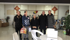 成都市新都区新繁街道瑞云社区关工委开展 “暖冬行.传递爱”慰问困难儿童活