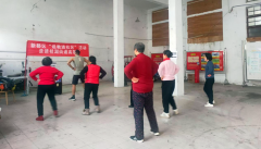 <b>成都市新都区桂湖街道高架村关工委开展健身操培训活动</b>