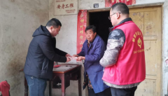 <b>成都市新都区新繁街道天君村开展“新春送暖 温暖相伴”走访慰问老党员工作</b>