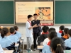 成都市新都区石板滩街道关工委进校开展“拒绝毒品·护航青春”禁毒公益课
