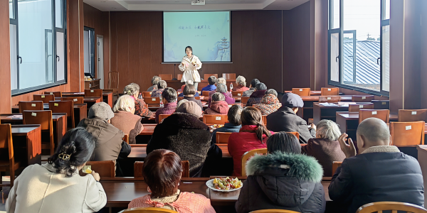 成都市新都区石板滩街道石马社区关工委开展健康知识讲座