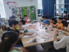 成都市新都区新繁街道同心村关工委举办“扎染艺趣，巧手传承”主题活动