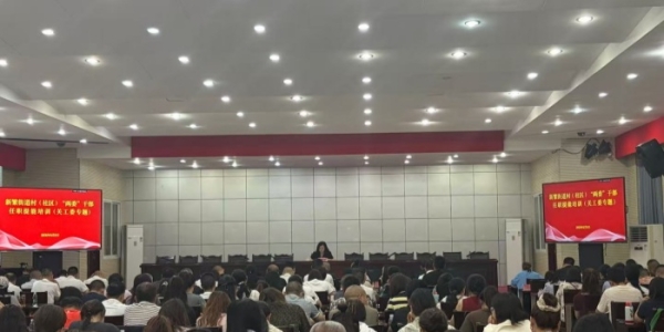 成都市新都区新繁街道街道开展村（社区）“两委”干部关心下一代工作专题培训